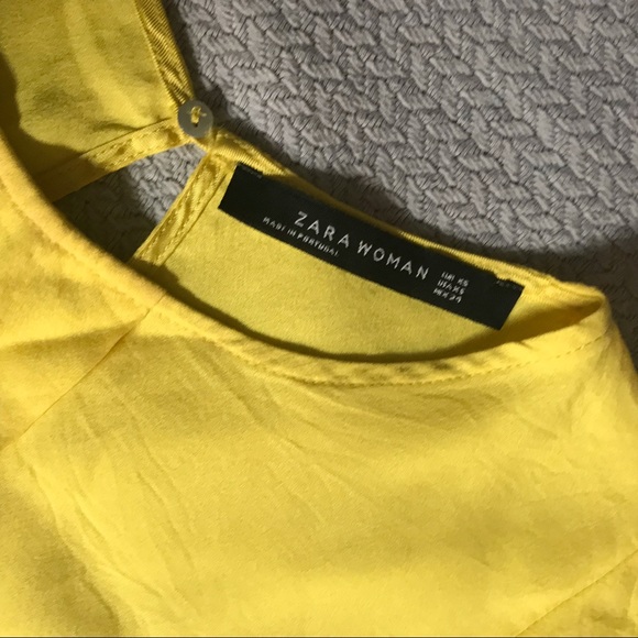 Zara Flutter Sleeve Top, sz XS - Picture 3 of 4